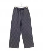 SLOBE IENAスローブ イエナ）の古着「ストライプリラックスパンツ」｜ネイビー