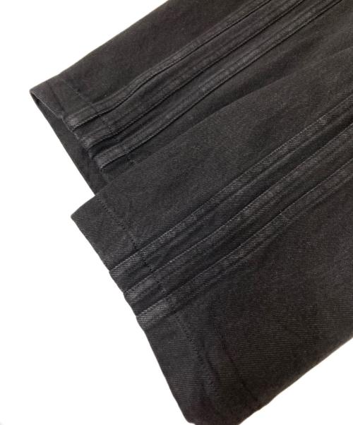 adidas（アディダス）adidas (アディダス) プレミアムデニム ファイヤーバード トラックパンツ ブラック サイズ:Sの古着・服飾アイテム