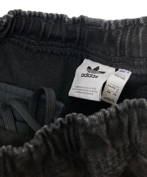 adidas（アディダス）adidas (アディダス) プレミアムデニム ファイヤーバード トラックパンツ ブラック サイズ:Sの古着・服飾アイテム