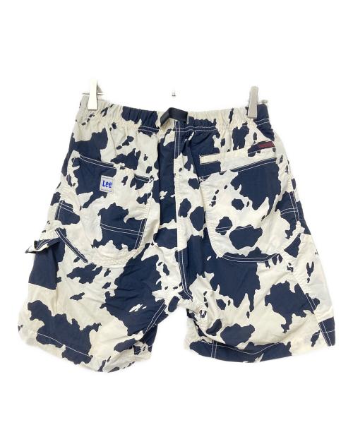 GRAMICCI（グラミチ）GRAMICCI (グラミチ) LEE (リー) 別注ナイロンショーツ ブラック×ベージュ サイズ:Mの古着・服飾アイテム