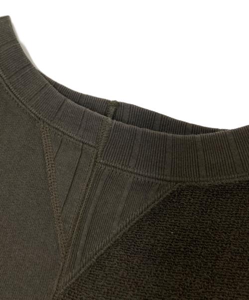 NIGEL CABOURN（ナイジェルケーボン）NIGEL CABOURN (ナイジェルケーボン) ARMY CREW JERSEY MIX チャコールグレー サイズ:48の古着・服飾アイテム