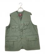 WORKERSワーカーズ）の古着「ベンタイルハンティングベスト」｜グリーン