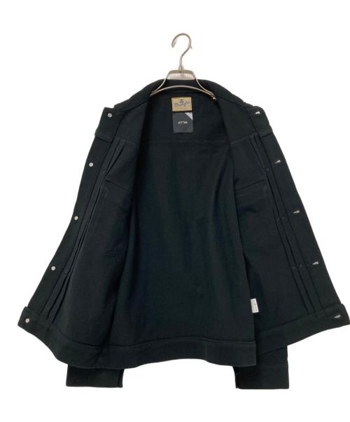 ATON（エイトン）ATON (エイトン) Wrangler (ラングラー) カノコトラッカージャケット ブラック サイズ:Mの古着・服飾アイテム