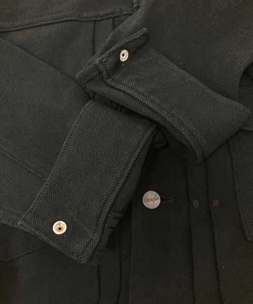 ATON（エイトン）ATON (エイトン) Wrangler (ラングラー) カノコトラッカージャケット ブラック サイズ:Mの古着・服飾アイテム