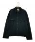 ATON（エイトン）の古着「カノコトラッカージャケット」｜ブラック