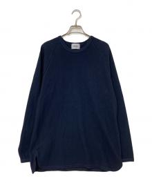 blurhms ROOTSTOCK（ブラームスルーツストック）の古着「ロングスリーブカットソー」｜ネイビー