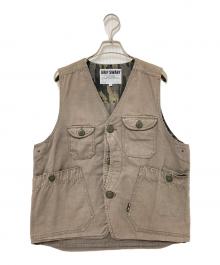 GRIP SWANY（グリップスワニー）の古着「FIREPROOF WORK VEST」｜ベージュ
