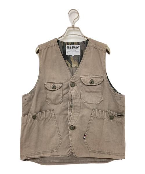 GRIP SWANY（グリップスワニー）GRIP SWANY (グリップスワニー) FIREPROOF WORK VEST ベージュ サイズ:Mの古着・服飾アイテム