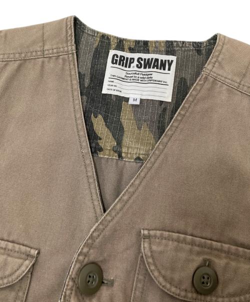 GRIP SWANY（グリップスワニー）GRIP SWANY (グリップスワニー) FIREPROOF WORK VEST ベージュ サイズ:Mの古着・服飾アイテム