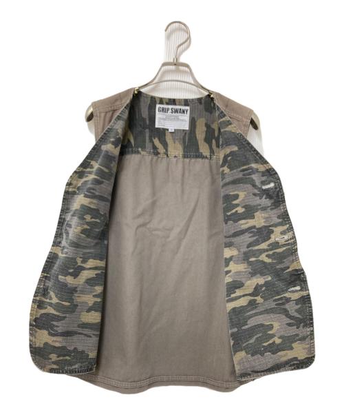 GRIP SWANY（グリップスワニー）GRIP SWANY (グリップスワニー) FIREPROOF WORK VEST ベージュ サイズ:Mの古着・服飾アイテム