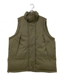 WILD THINGS×SHIPS（ワイルドシングス×シップス）の古着「ダウンベスト」｜ブラウン