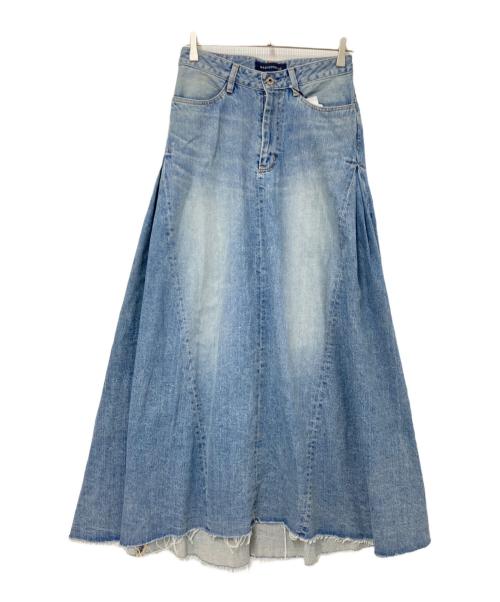 MADISON BLUE（マディソンブルー）MADISON BLUE (マディソンブルー) 5POCKET REMAKE ロングデニムスカート スカート インディゴ サイズ:01 未使用品の古着・服飾アイテム
