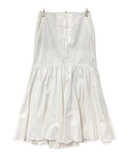 Plage（プラージュ）Plage (プラージュ) チノスカート ホワイト サイズ:38の古着・服飾アイテム
