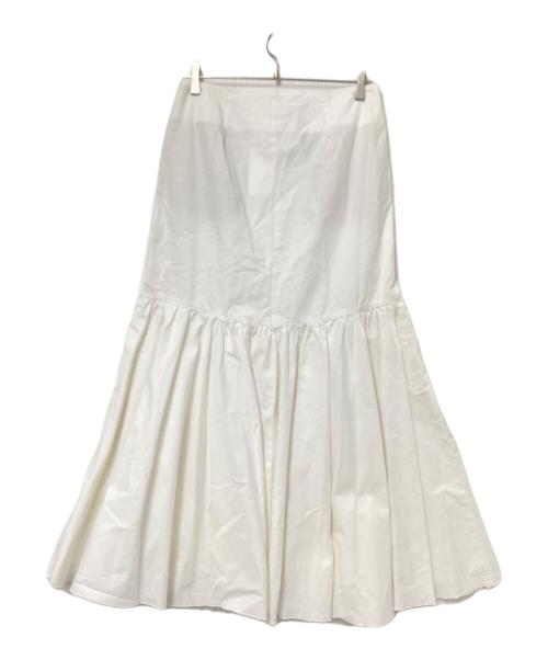 Plage（プラージュ）Plage (プラージュ) チノスカート ホワイト サイズ:38の古着・服飾アイテム