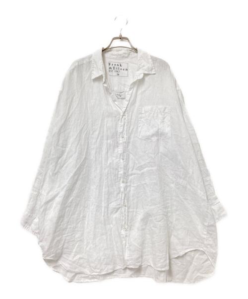 Frank&Eileen（フランクアンドアイリーン）Frank&Eileen (フランクアンドアイリーン) リネンシャツ ホワイト サイズ:OSの古着・服飾アイテム