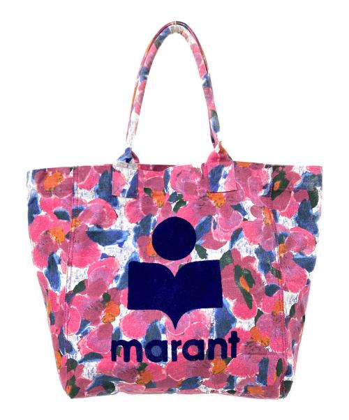 ISABEL MARANT（イザベルマラン）ISABEL MARANT (イザベルマラン) 総柄トートバッグ ピンク サイズ:下記参照の古着・服飾アイテム