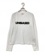 JOURNAL STANDARDジャーナルスタンダード）の古着「UNBIASEDロングスリーブTEE」｜ホワイト
