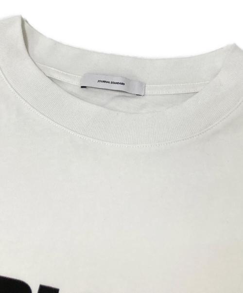 JOURNAL STANDARD（ジャーナルスタンダード）JOURNAL STANDARD (ジャーナルスタンダード) UNBIASEDロングスリーブTEE ホワイト サイズ:下記参照の古着・服飾アイテム