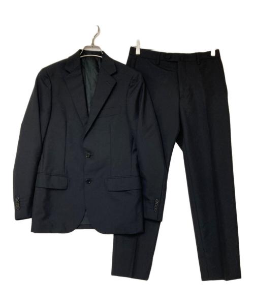 UNITED ARROWS（ユナイテッドアローズ）UNITED ARROWS (ユナイテッドアローズ) ウールモヘアトロピカル 2B コンフォートセットアップスーツ ブラック サイズ:44の古着・服飾アイテム