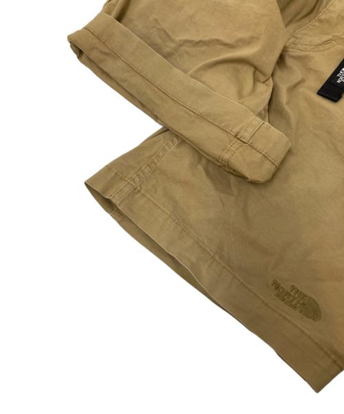THE NORTH FACE（ザ ノース フェイス）THE NORTH FACE (ザ ノース フェイス) Cotton OX Light Short ベージュ サイズ:Mの古着・服飾アイテム