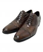 LANVIN COLLECTIONランバンコレクション）の古着「Uチップシューズ」｜ブラウン