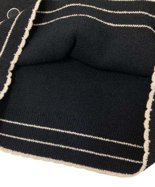 moussy（マウジー）moussy (マウジー) DISNEY (ディズニー) MD EMBROIDERY KNIT ベスト ブラック サイズ:F 未使用品の古着・服飾アイテム