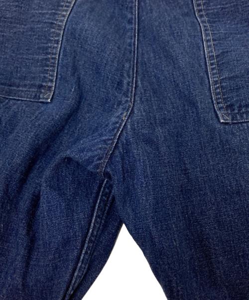 POST O'ALLS（ポストオーバーオールズ）POST O'ALLS (ポストオーバーオールズ) WAREHOUSE (ウエアハウス) 別注デニムワークパンツ インディゴ サイズ:Lの古着・服飾アイテム