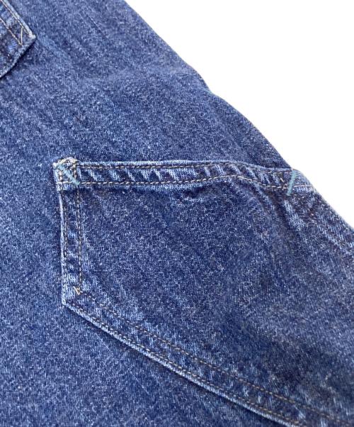 POST O'ALLS（ポストオーバーオールズ）POST O'ALLS (ポストオーバーオールズ) WAREHOUSE (ウエアハウス) 別注デニムワークパンツ インディゴ サイズ:Lの古着・服飾アイテム