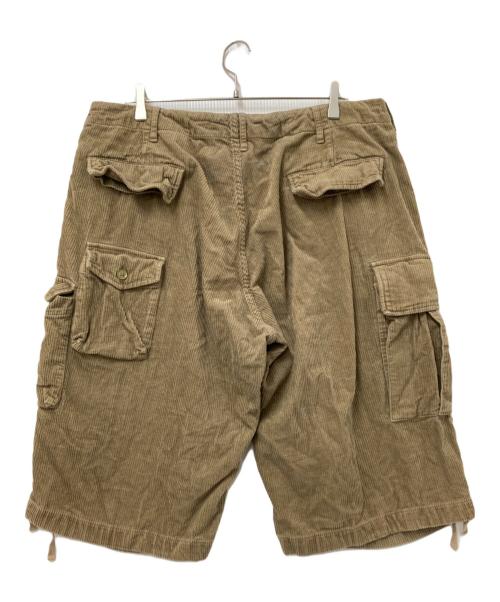 BEAMS PLUS（ビームスプラス）BEAMS PLUS (ビームスプラス) Engineered Garments (エンジニアードガーメンツ) BDU 3/4 Shorts Corduroy ベージュ サイズ:Lの古着・服飾アイテム