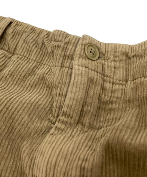 BEAMS PLUS（ビームスプラス）BEAMS PLUS (ビームスプラス) Engineered Garments (エンジニアードガーメンツ) BDU 3/4 Shorts Corduroy ベージュ サイズ:Lの古着・服飾アイテム