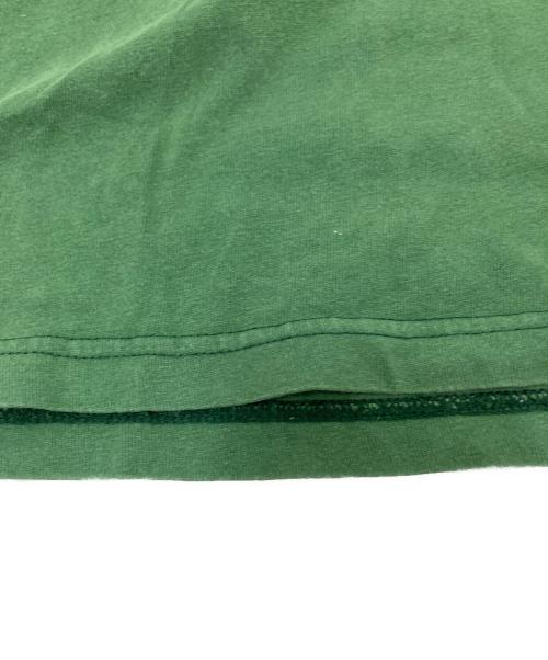 Billabong（ビラボン）Billabong (ビラボン) Ron Herman (ロンハーマン) 別注ロゴ ポケット Tシャツ グリーン サイズ:Lの古着・服飾アイテム