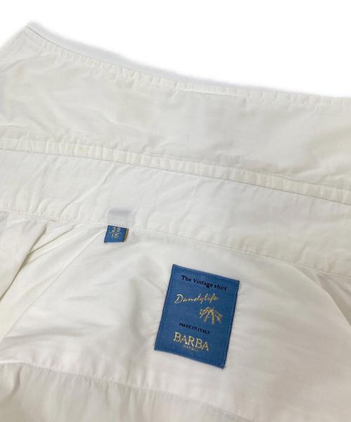 BARBA CONTEMPORARY（バルバコンテンポラリー）BARBA CONTEMPORARY (バルバコンテンポラリー) ドレスシャツ ホワイト サイズ:38/15の古着・服飾アイテム