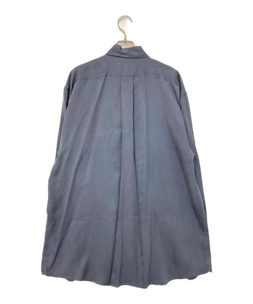 EMPORIO ARMANI（エンポリオ アルマーニ）EMPORIO ARMANI (エンポリオアルマーニ) シルクシャツ グレー サイズ:Sの古着・服飾アイテム