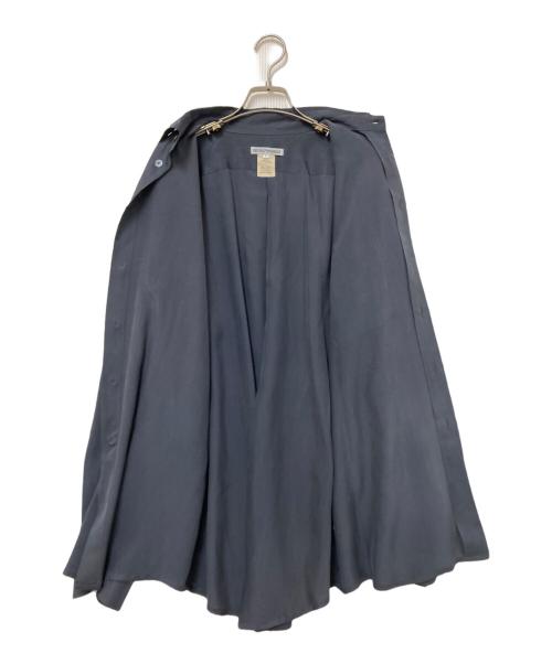EMPORIO ARMANI（エンポリオ アルマーニ）EMPORIO ARMANI (エンポリオアルマーニ) シルクシャツ グレー サイズ:Sの古着・服飾アイテム
