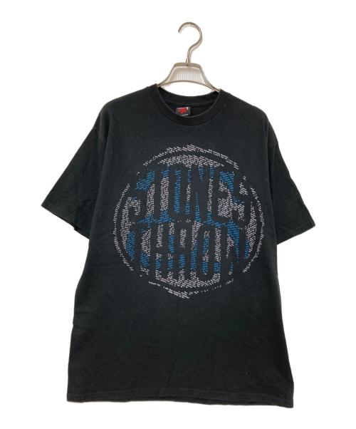 stussy（ステューシー）stussy (ステューシー) STONE THROW 00‘SデザインプリントTシャツ ブラック サイズ:Mの古着・服飾アイテム