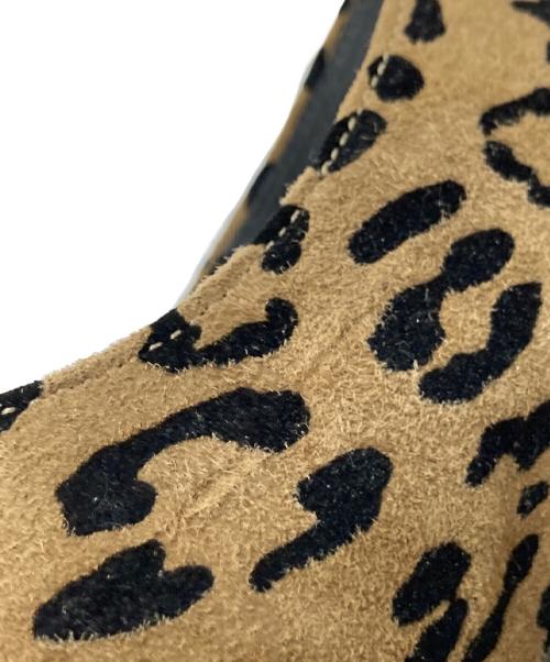 Le Talon GRISE（ル タロン グリーズ）Le Talon GRISE (ル タロン グリーズ) スクエアダブルレースアップフラット ベージュ サイズ:24.0㎝の古着・服飾アイテム