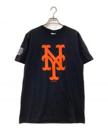 AWAKE×New Era（アウェイク×ニューエラ）の古着「プリントTシャツ」｜ブラック
