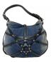 DIESEL (ディーゼル) メタルロゴボンテージデニムバッグ インディゴ：6000円