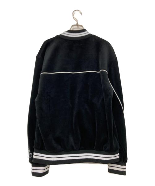 X-LARGE（エクストララージ）X-LARGE (エクストララージ) DEXFILM (デックスフィルムズ) VELOUR TRACK JACKET ブラック サイズ:Mの古着・服飾アイテム