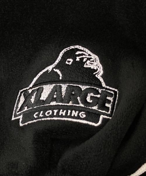 X-LARGE（エクストララージ）X-LARGE (エクストララージ) DEXFILM (デックスフィルムズ) VELOUR TRACK JACKET ブラック サイズ:Mの古着・服飾アイテム