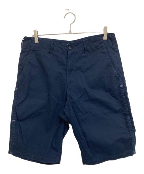 GOODENOUGH（グッドグリーフ）GOODENOUGH (グッドイナフ) サイドボタンハーフパンツ ネイビー サイズ:Lの古着・服飾アイテム