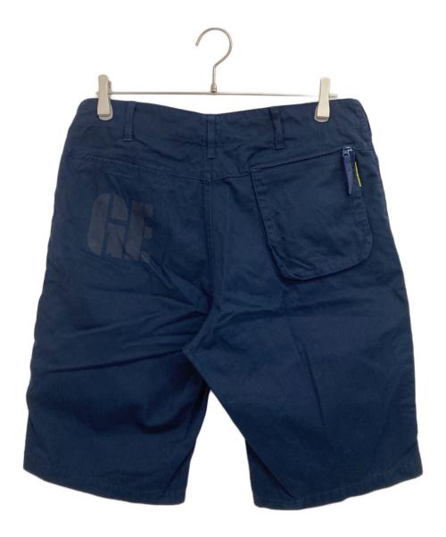 GOODENOUGH（グッドグリーフ）GOODENOUGH (グッドイナフ) サイドボタンハーフパンツ ネイビー サイズ:Lの古着・服飾アイテム