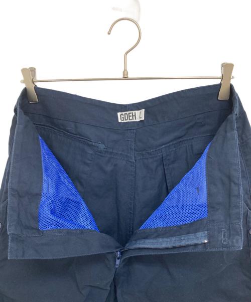 GOODENOUGH（グッドグリーフ）GOODENOUGH (グッドイナフ) サイドボタンハーフパンツ ネイビー サイズ:Lの古着・服飾アイテム