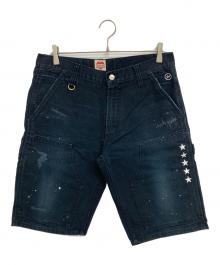 CarHartt×uniform experiment（カーハート×ユニフォームエクスペリメント）の古着「ペインターハーフパンツ」｜ブラック