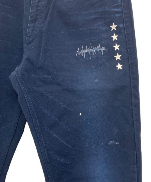 CarHartt（カーハート）CarHartt (カーハート) uniform experiment (ユニフォームエクスペリメント) 加工ダッククワークパンツ ネイビー サイズ:34の古着・服飾アイテム