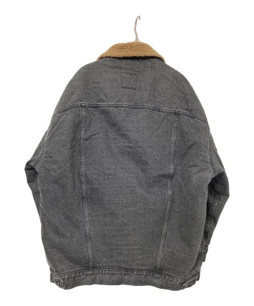 Spick and Span（スピック＆スパン）Spick and Span (スピックアンドスパン) 3RDラインボアデニムジャケット ブラック×ブラウン サイズ:38の古着・服飾アイテム