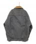 Spick and Span (スピックアンドスパン) 3RDラインボアデニムジャケット ブラック×ブラウン サイズ:38：4500円