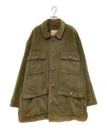 WOOLRICH（ウールリッチ）の古着「コーデュロイカバーオール」｜グリーン