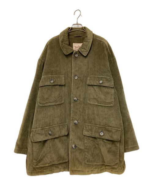 WOOLRICH（ウールリッチ）WOOLRICH (ウールリッチ) コーデュロイカバーオール グリーン サイズ:XLの古着・服飾アイテム