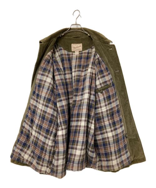 WOOLRICH（ウールリッチ）WOOLRICH (ウールリッチ) コーデュロイカバーオール グリーン サイズ:XLの古着・服飾アイテム